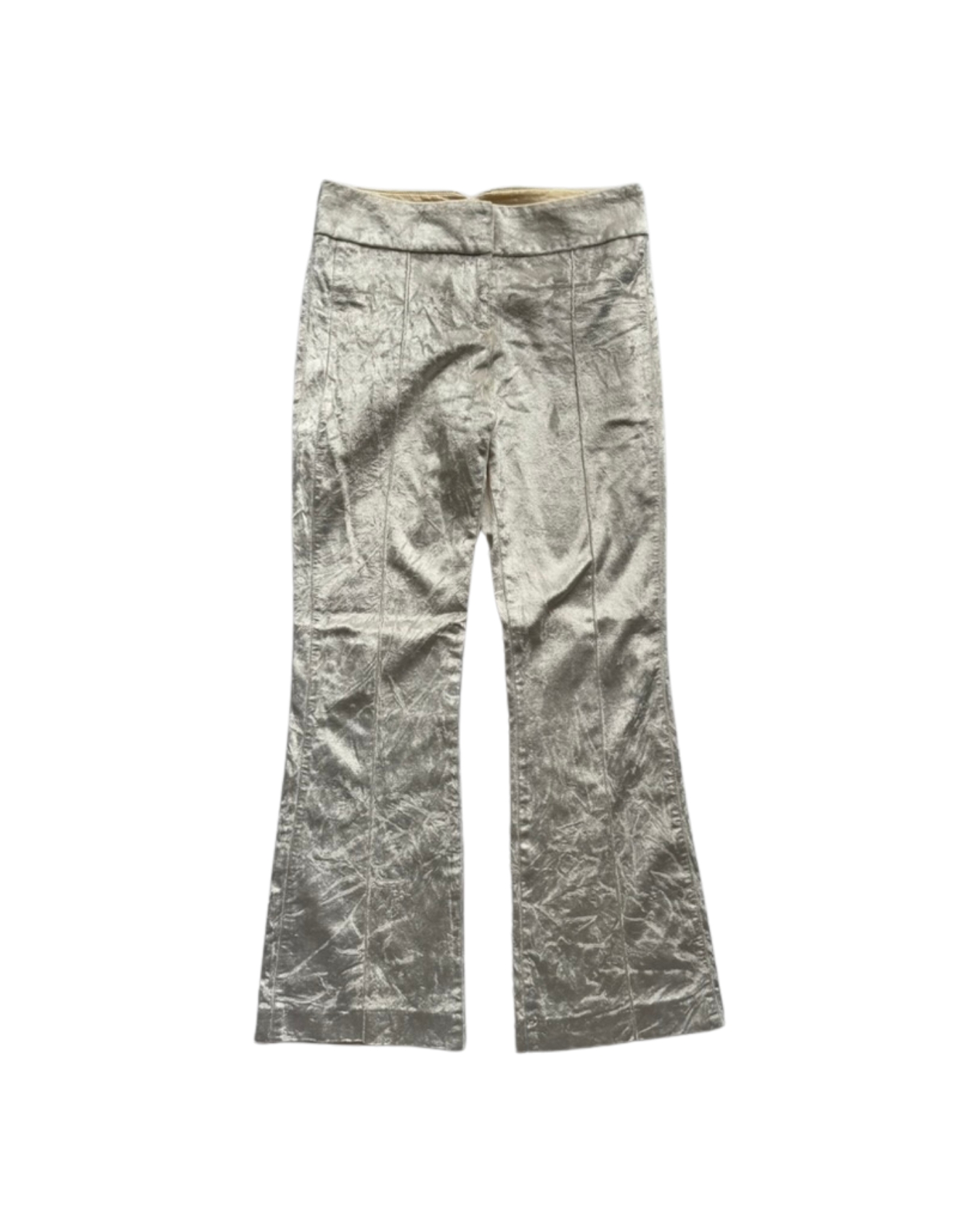 Bebe Low-Rise Velvet Trousers - XS