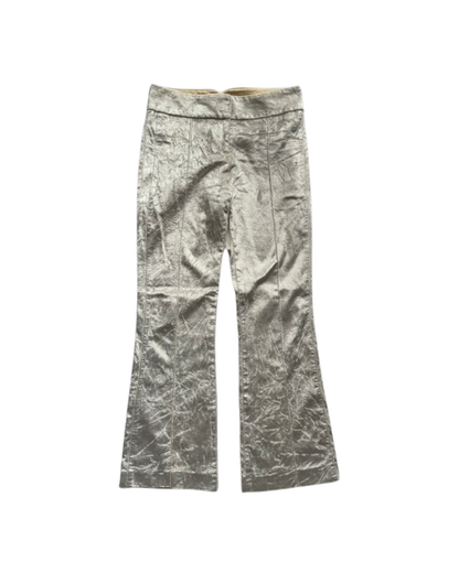 Bebe Low-Rise Velvet Trousers - XS