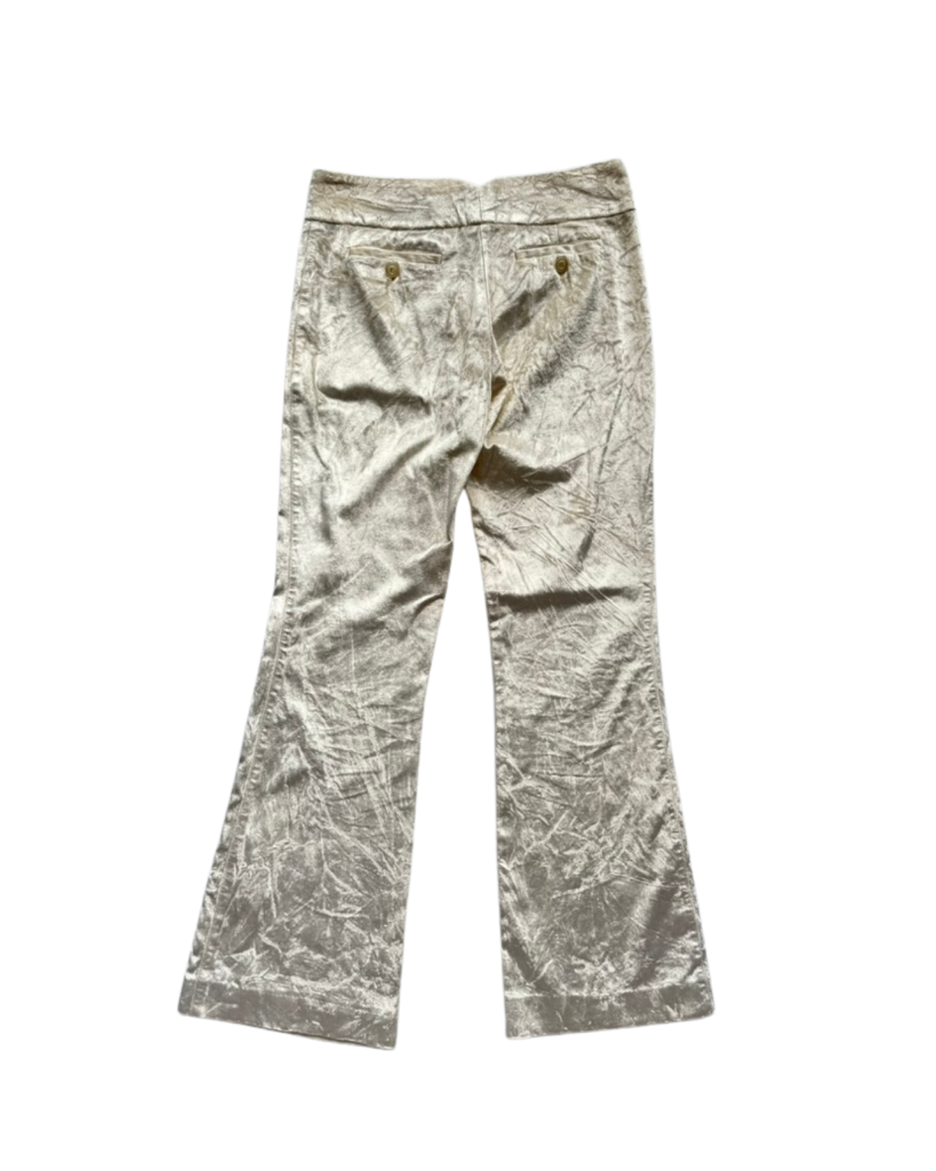 Bebe Low-Rise Velvet Trousers - XS