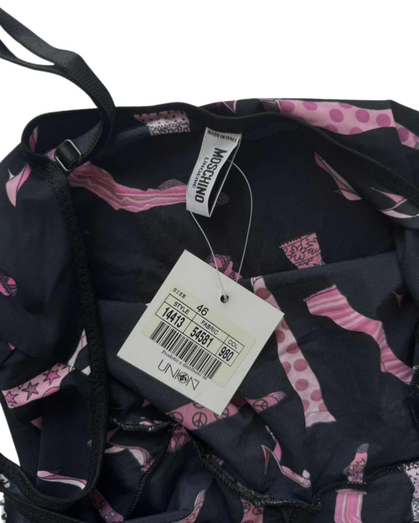 Moschino Lingere Stocking Top - S/M
