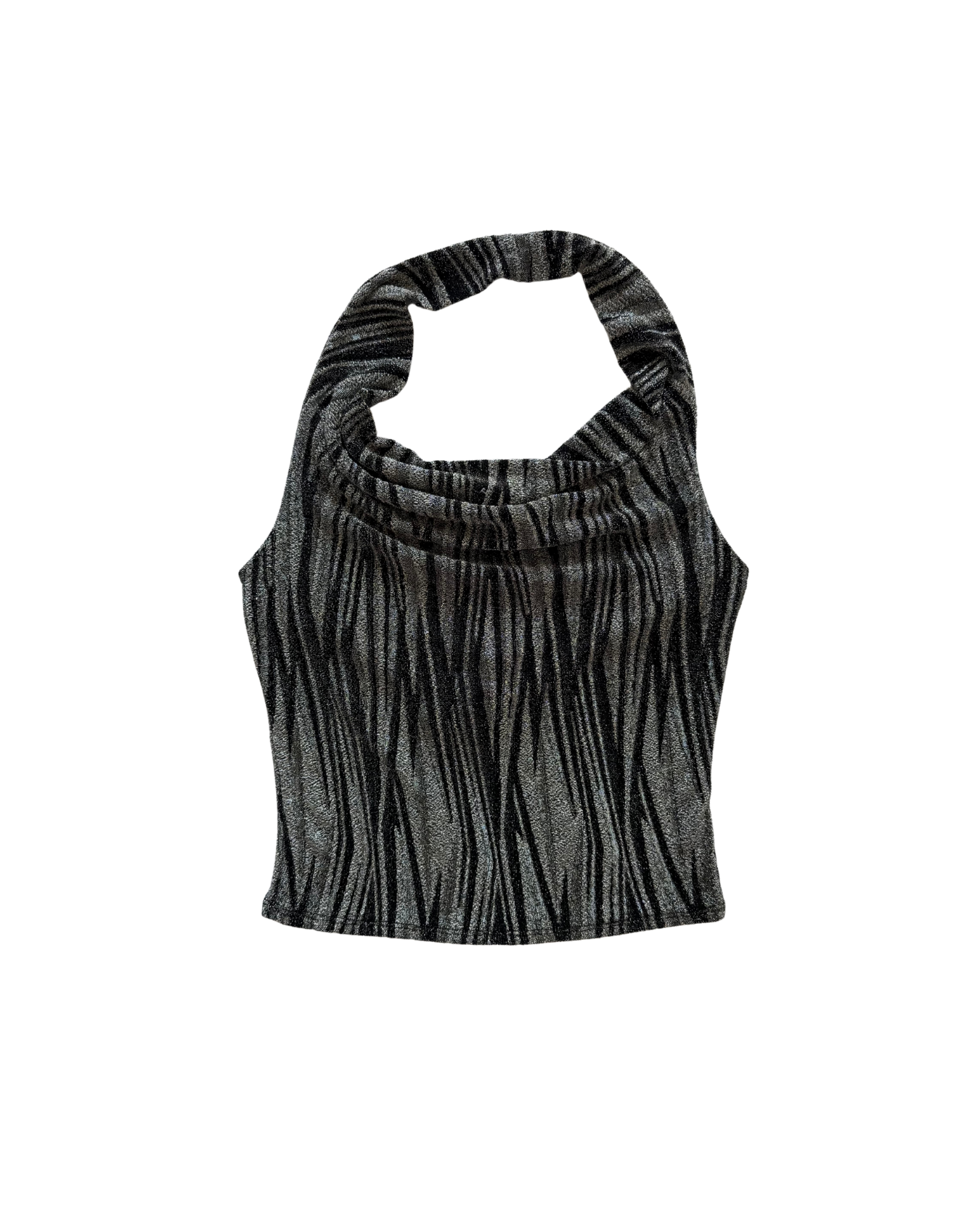 Fashion Magazine Halter Top - M