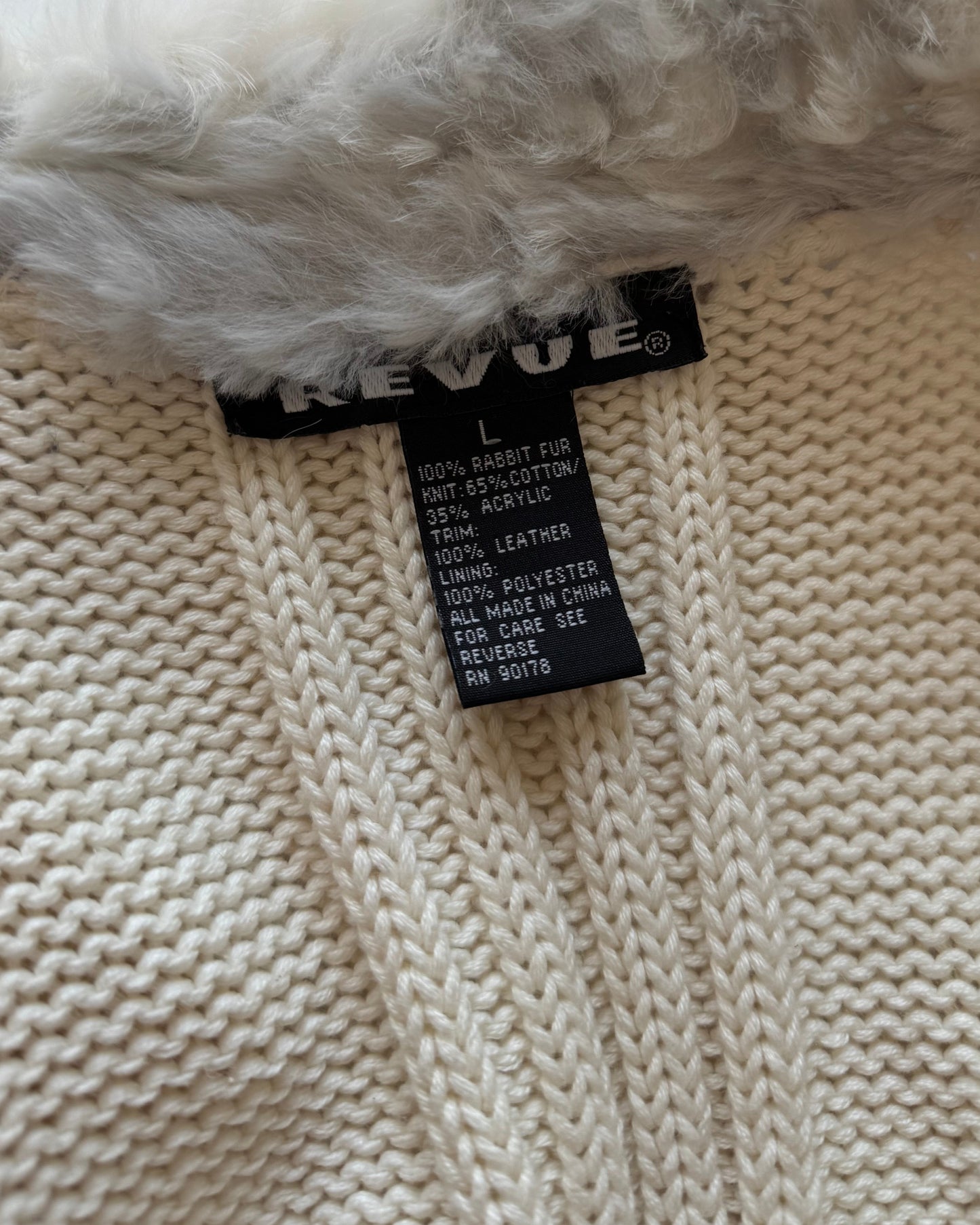 Vtg Revue Fur Vest - XS/S/M