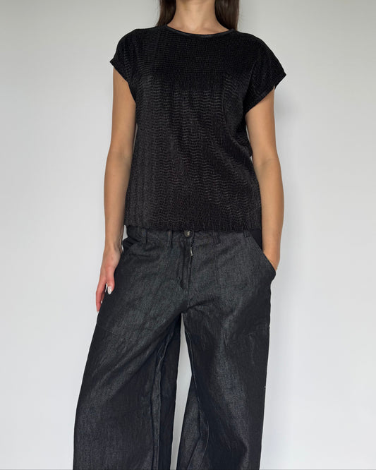 Tanjay Short Sleeve Top - S