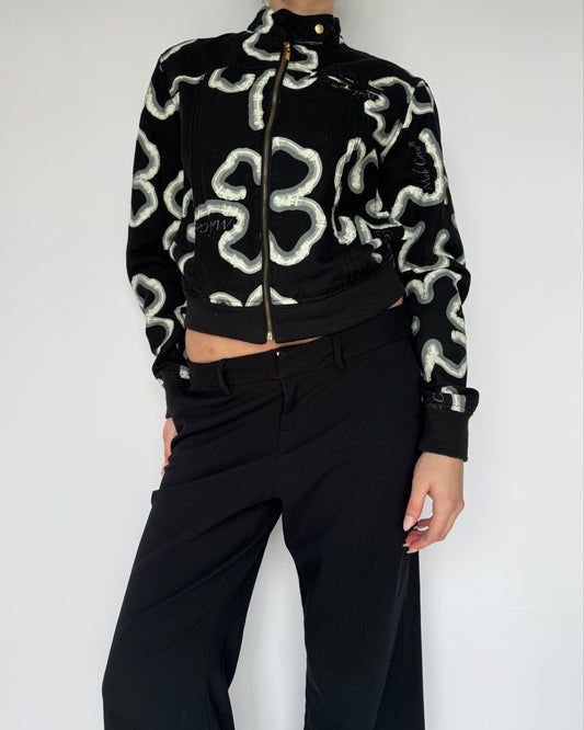 Vtg Married to the Mob Bomber - XS