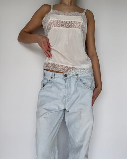 Vtg Lace Camisole - S/M