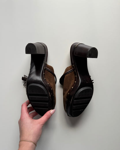 Vtg Coach Clogs - 7.5