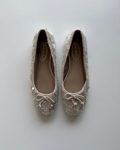 Sequin Ballet Flats - 6/6.5