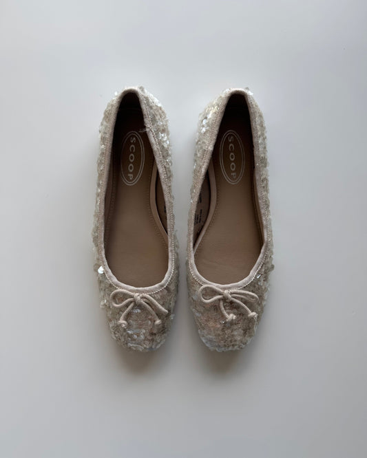 Sequin Ballet Flats - 6/6.5