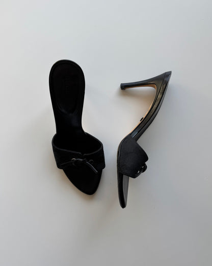 Vtg Gucci Monogram Kitten Heels -  6