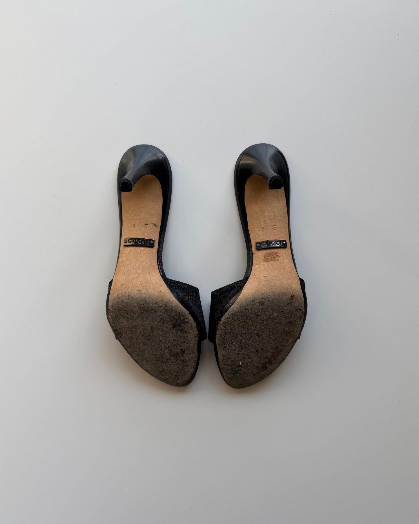 Vtg Gucci Monogram Kitten Heels -  6