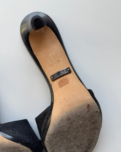 Vtg Gucci Monogram Kitten Heels -  6