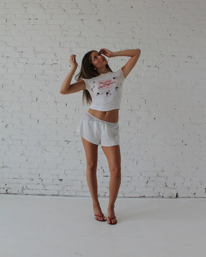 Moschino "How To Keep Your Boyfriend" Tee - XS/S