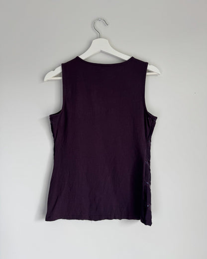 Purple Sequin Tank - XS/S