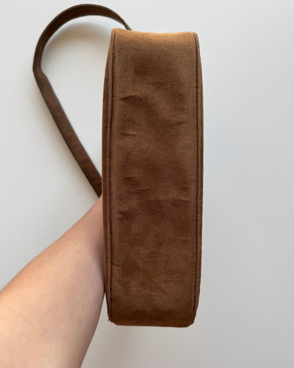 Vtg Woven Shoulder Bag