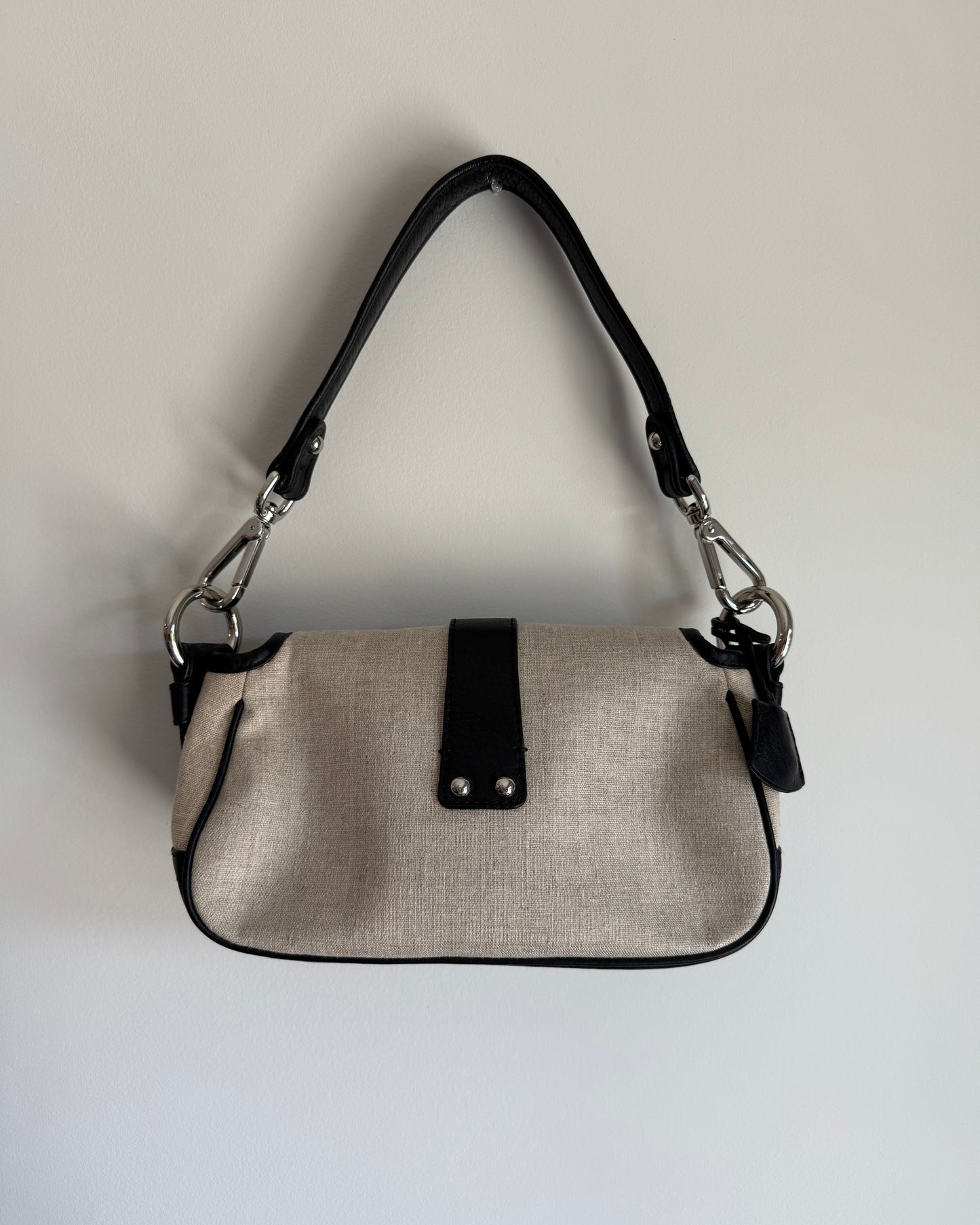 Vtg Canvas Shoulder Bag