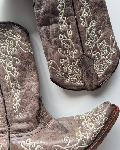 Vtg Cowgirly Boots - 5