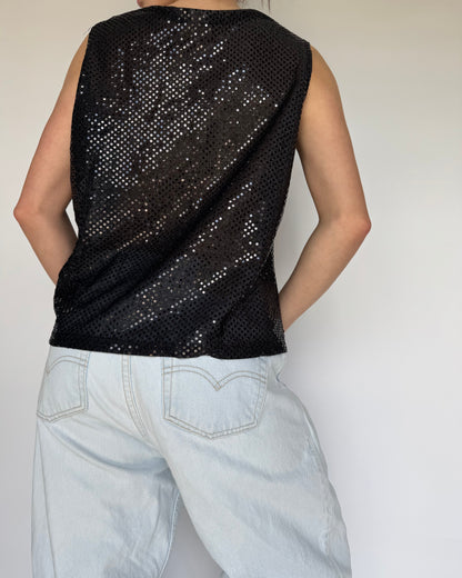 Vtg Notations Tank - M