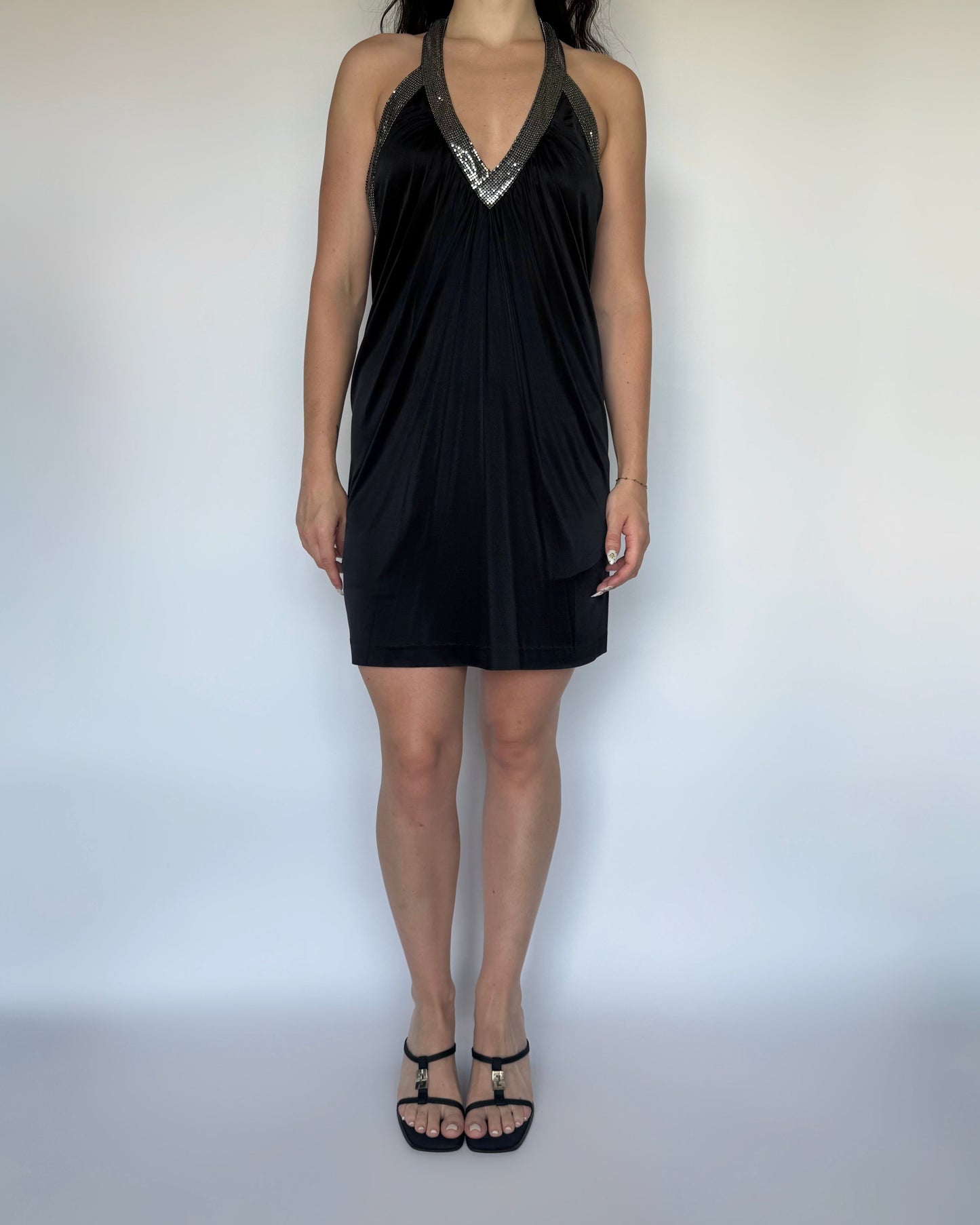 Vtg BCBG Max Azria Clerb Dress - S