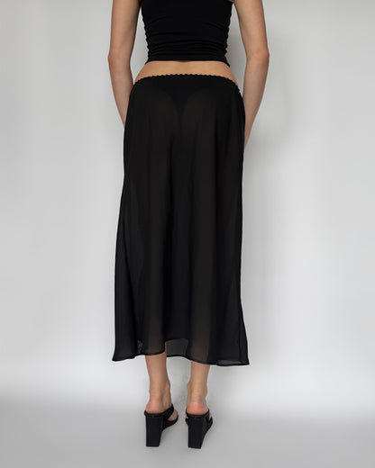 Vtg FAR WEST Sheer Midi - OS