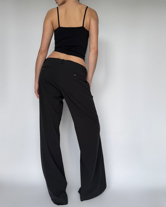 Vtg Tall Baggy Trousers - S