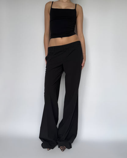 Vtg Tall Baggy Trousers - S