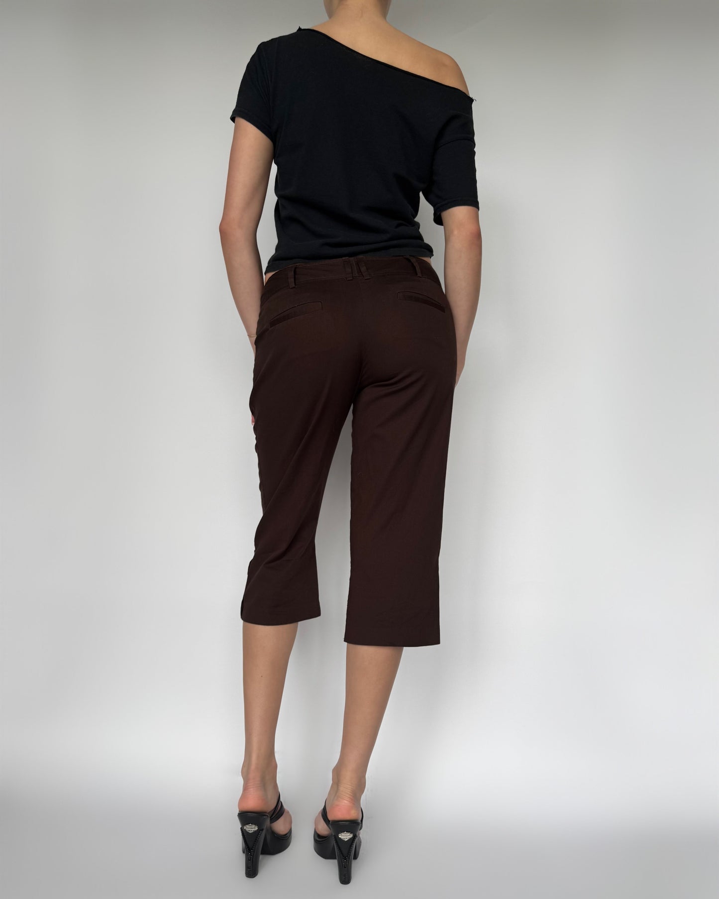 Vtg San Francisco Low-Rise Capris - XS