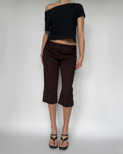 Vtg San Francisco Low-Rise Capris - XS