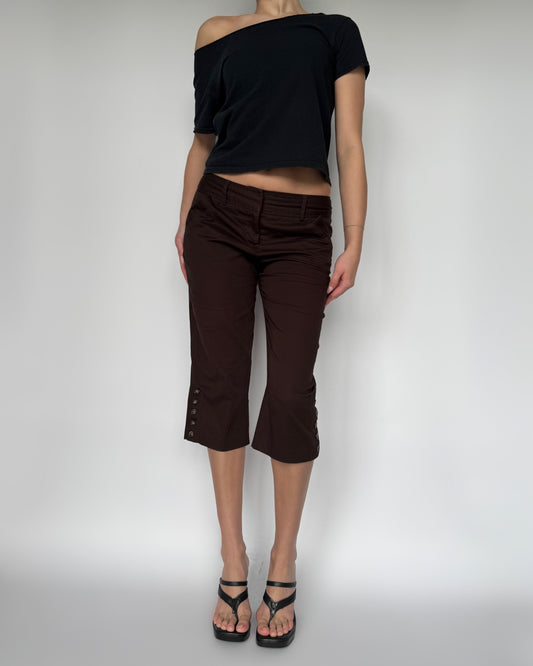 Vtg San Francisco Low-Rise Capris - XS