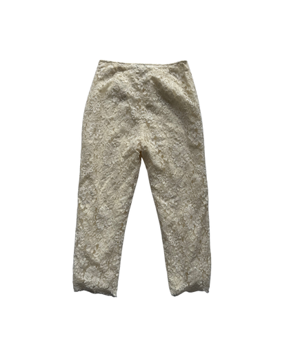 Vtg Lace Capris - S