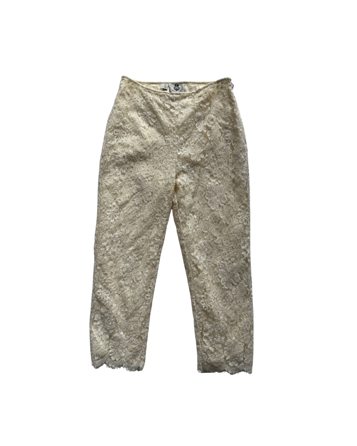 Vtg Lace Capris - S