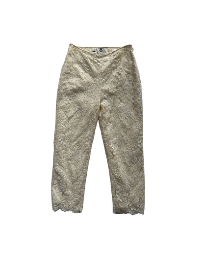 Vtg Lace Capris - S